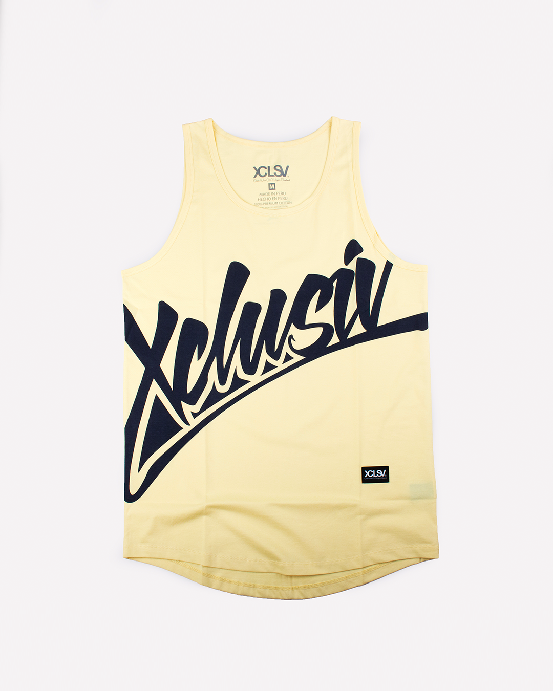 XCLUSIV SIGNATURE TANK TOP YELLOW - Xclusiv Clothing Company