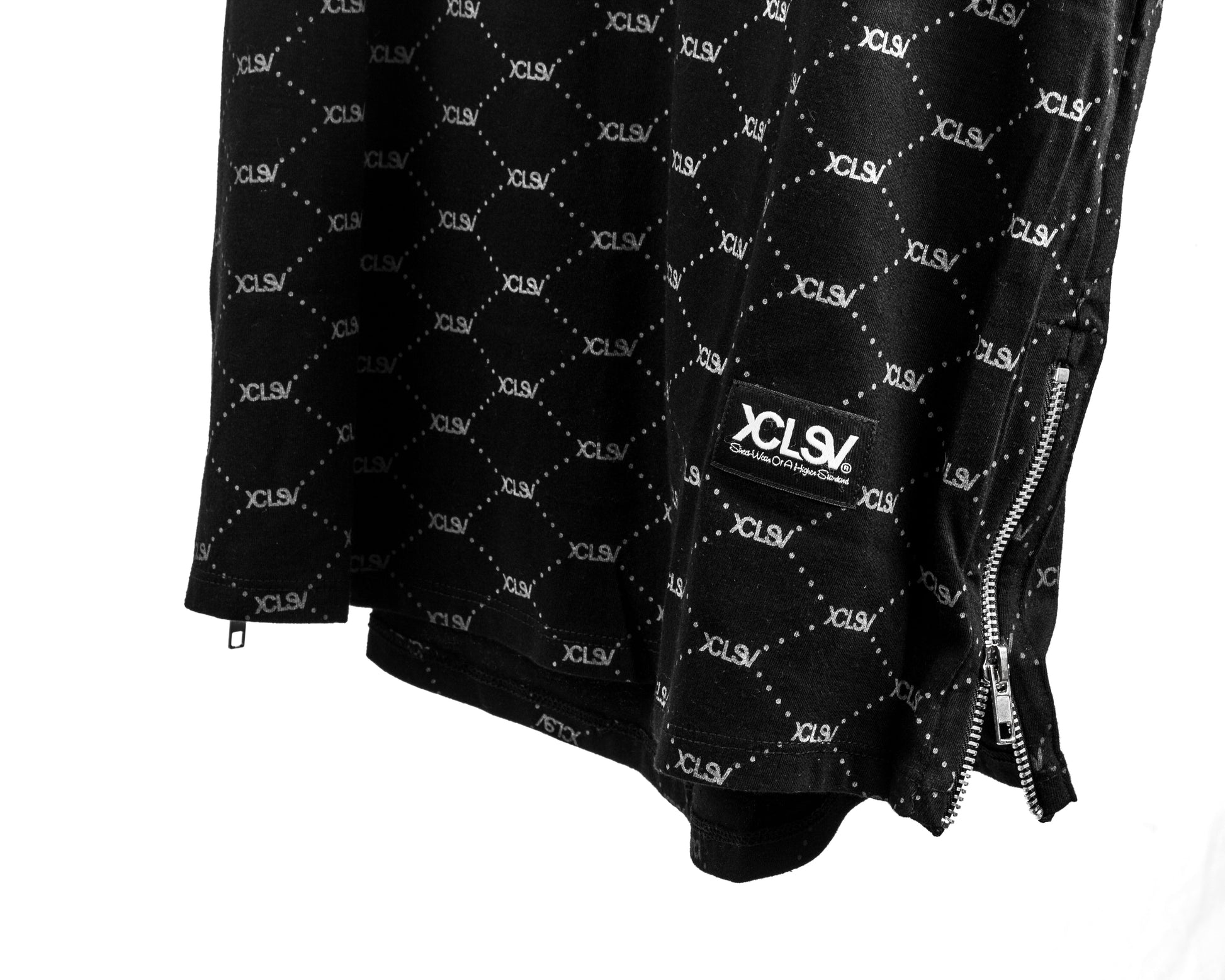 XCLUSIV BLACK ALL OVER PRINT TANK TOP - Xclusiv Clothing Company